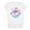 White, variant on Hrsba Womens Beach Tops Summer Graphic Print T Shirts Crew Neck Short Sleeve Tee Shirts Casual Vacation Holiday Outfits