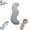 Gray [Ice Silk], variant on Pea Pod Body Pillow for Side Sleeper, Pea Pod Body Pillow for Adults, 47.24 × 13.38 inch Pea Pods Long Bodys Pillows for Sleeping, Soft and Supportive Pillow for Sleeping