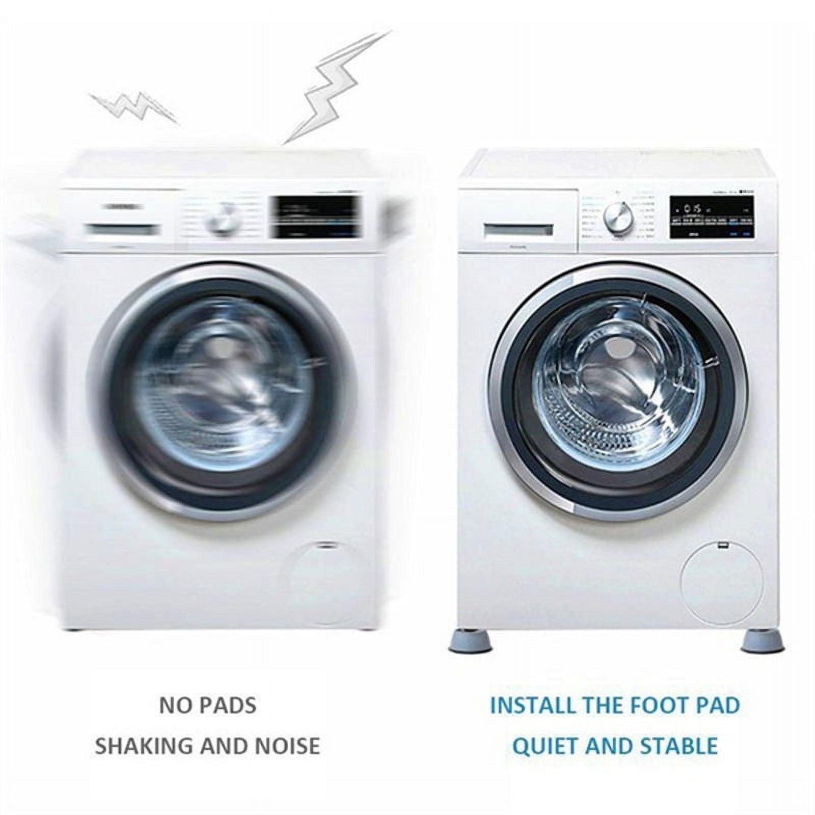 1/4/8/12 Pcs Universal Anti-Vibration Feet Pads Washing Machine Rubber Mat Anti-Vibration Pad Dryer Refrigerator Base Fixed Non-Slip Pad