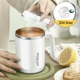 thumbnail image 4 of VERMON Water Cup Drink Water with Cover Popular Stainless Steel Office Travel Coffee Cup, 4 of 4