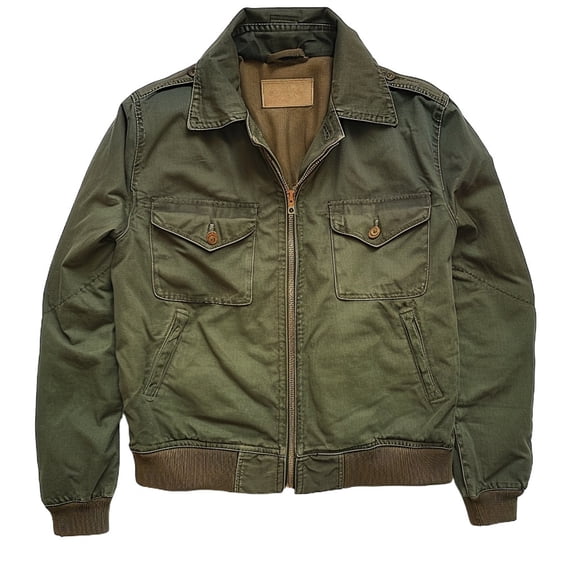 Bomber Field Jacket Vintage Cotton