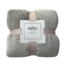 EUDIDV Soft Snuggle Blanket Sofa Couch Flannel Blankets - Soft Warm Plaid Fleece Bed Blanket Large Mesh Flannel Blankets Thick Breathable Warmth Wrapped