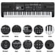 thumbnail image 4 of Teclado Digital 61 Teclas Música órgano Electrónico Portátil, 4 of 7