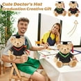 thumbnail image 4 of Graduation Decorations Class of 2025 Grad Bear, 10 Inch Graduation Season Creative Gift Bear Doll Plush Toy, for Graduation Gift (C), 4 of 6