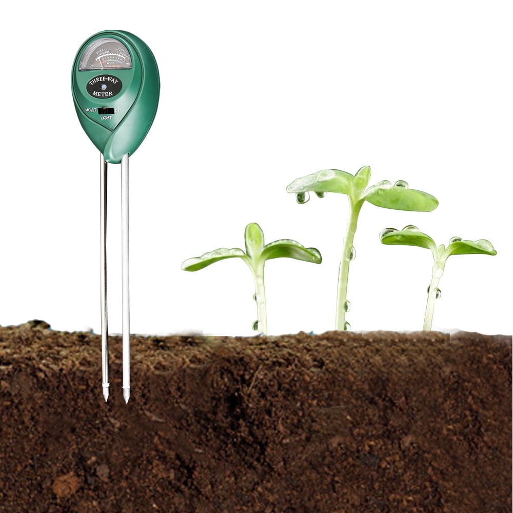 Maboto 3 In 1 Soil Test Ph Moisture Meter Light Tester Garden Plant Flowers Soil Monitor Tool Multi Functional Bonsai Moisture Ph Analyzer For Garden Lawn Farm Indoor Outdoor No Battery Needed Walmart Com