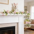 thumbnail image 4 of Easter Rattan Door Decorations Spring Vines Floral Accents Indoor Outdoor Home Decor, 4 of 6