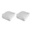 6.6*3.8M Clear Car Rain Cover 2 PCS Snow Protecting Cover SUV Plastic Dustcoat