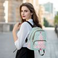thumbnail image 6 of JIALIOU Mini Backpack Purse for Women Quilted Casual Daypack Small Travel Shoulder Bag, Starry Christmas Tree, 6 of 7