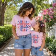 thumbnail image 3 of American Mama American Girl Matching Shirts, Mom and Daughter 4th of July Shirts, Patriotic Family Matching Tees, Independence Day Outfit, 3 of 7