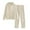 Beige, variant on Admvng Sweatshirt for Women 2PCS Oversized Solid Color Casual Crew-Neck Long-Sleeved Trousers and Tight-Waist Hoodie Suit, Size S-3XL