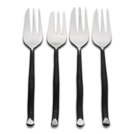 

Twig Design Burnt Black Pastry Fork 4 Pcs. Set