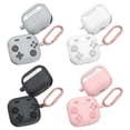 thumbnail image 2 of Easily Portable Silicon Cover for AirPods4 Featuring a Strong Carabiner, 2 of 10