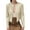 Champagne Color, variant on Womens Sequin Jacket Casual Long Sleeve Front Party Jacket Rose Gold XL