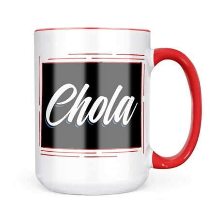 

Neonblond Classic design Chola Mug gift for Coffee Tea lovers