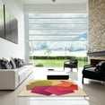 thumbnail image 6 of Ahgly Company Indoor Rectangle Patterned Macaroni and Cheese Yellow Area Rugs, 4' x 6', 6 of 6