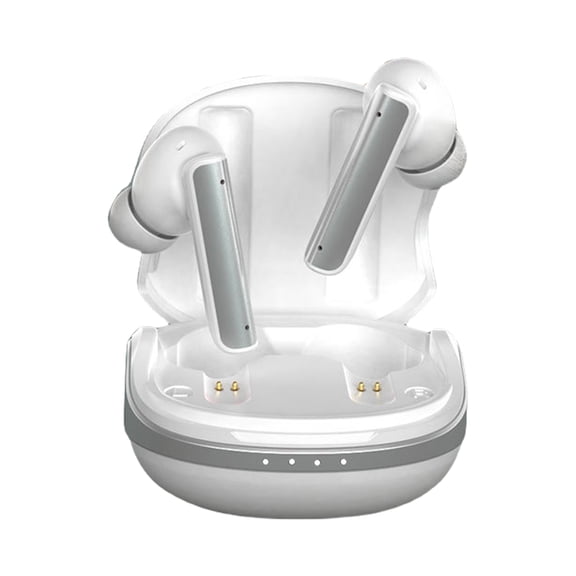 H60 Wireless Earbuds ANC Noise Cancelling Bluetooth Mic ENC HD Call TWS-White