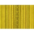 thumbnail image 1 of Ahgly Company Indoor Rectangle Abstract Yellow Modern Area Rugs, 3' x 5', 1 of 4