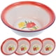 thumbnail image 5 of Juego de 5 cuencos esmaltados reutilizables para sopa, para camping, picnic y aperitivos., 5 of 7