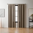 thumbnail image 6 of (2 pack) Mainstays 3/4" Black Knob Adjustable Single Curtain Rod Set, 30"-84", 6 of 10