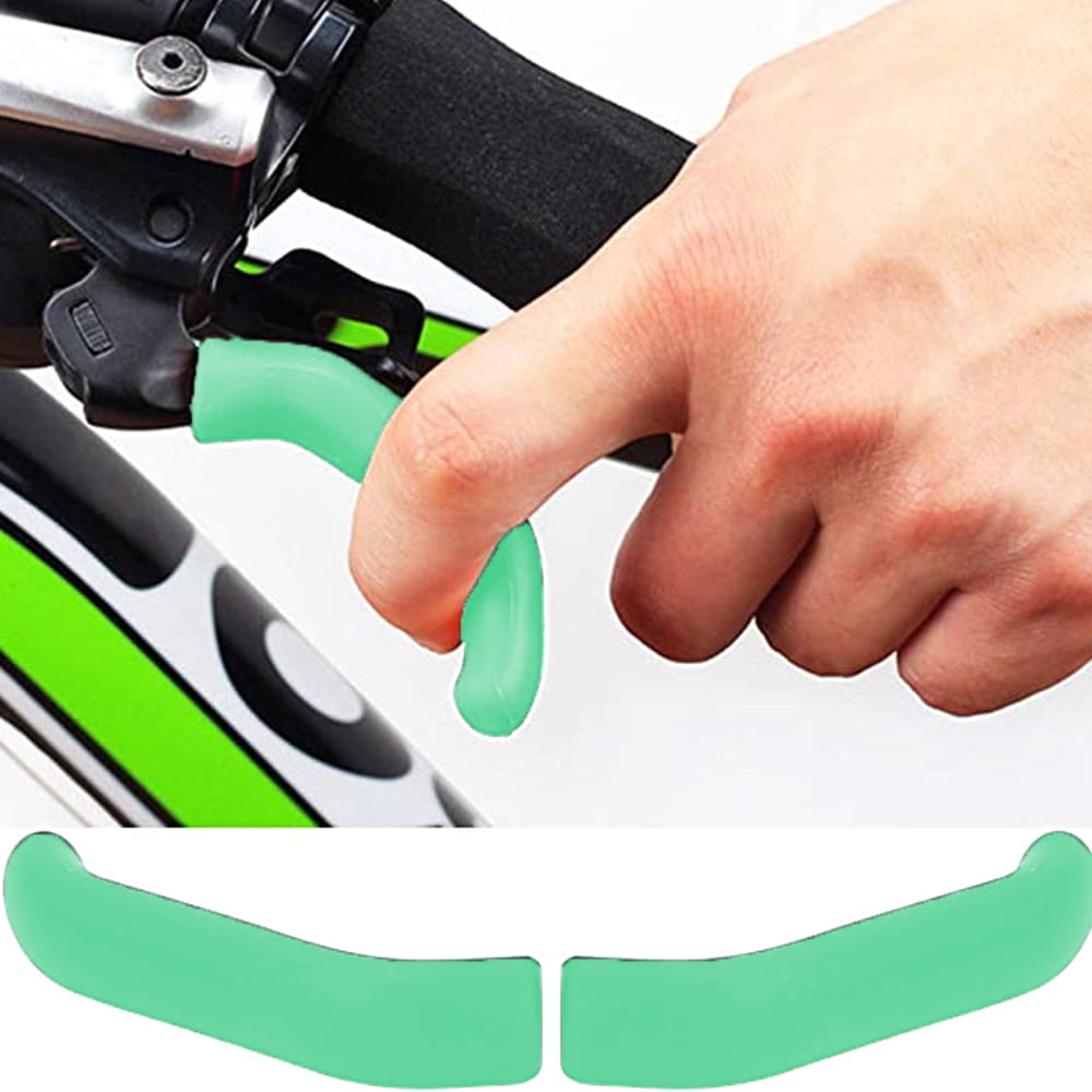 Silicone Soft Bike Brake Lever Grip Antislip Shock Absorption Brake Handle Grip Pink Walmart