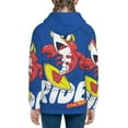thumbnail image 6 of Rocae Cool Lobster Surfing for Zip Up Hoodies for Teen Sweatshirt with Hood-Medium, 6 of 6