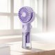 thumbnail image 5 of Ventilador de mano compacto con carga USB, 4 velocidades de viento con cuerda para viajes al aire libre y playa, 5 of 7