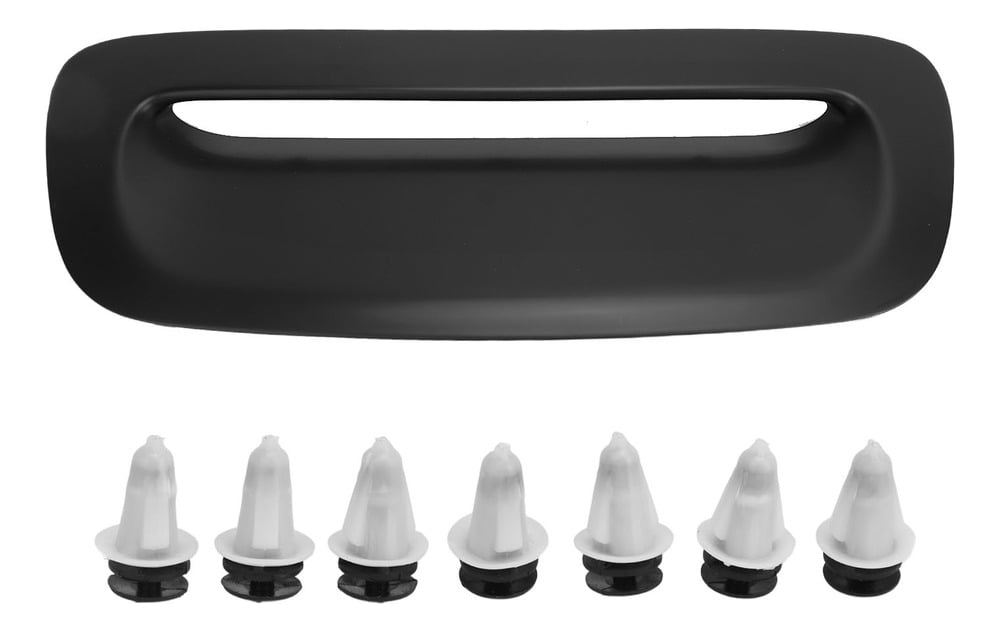 Hood Air Intake Vent Cover, Black, Mode
