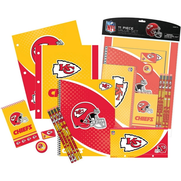 NFL Kansas City Chiefs 11 Piece Stationery Set