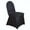 Black, variant on Efavormart 10 Pack Black Spandex Fitted Banquet Chair Covers, Reusable Stretched Slip On Chair Covers