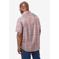 thumbnail image 2 of KingSize Men's Big & Tall Short Sleeve Wrinkle-Free Sport Shirt, 2 of 4
