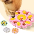thumbnail image 2 of Dog Puzzle Feeder and Slow Feeder Dog Bowls with Foraging Enrichment Interactive Brain Training Dish for Puppies and Dogs and for Cat Feeder，Gray, 2 of 6