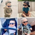 thumbnail image 3 of 2x Flexible Baby Sunglasses with Strap Polarized UV Protection for Toddler Infant Newborn Boy Girl Age 0-24 Months, 3 of 8