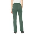 thumbnail image 2 of Woman Within Plus Size Tall Stretch Ponte Knit Pull-On Bootcut Pants, 2 of 3