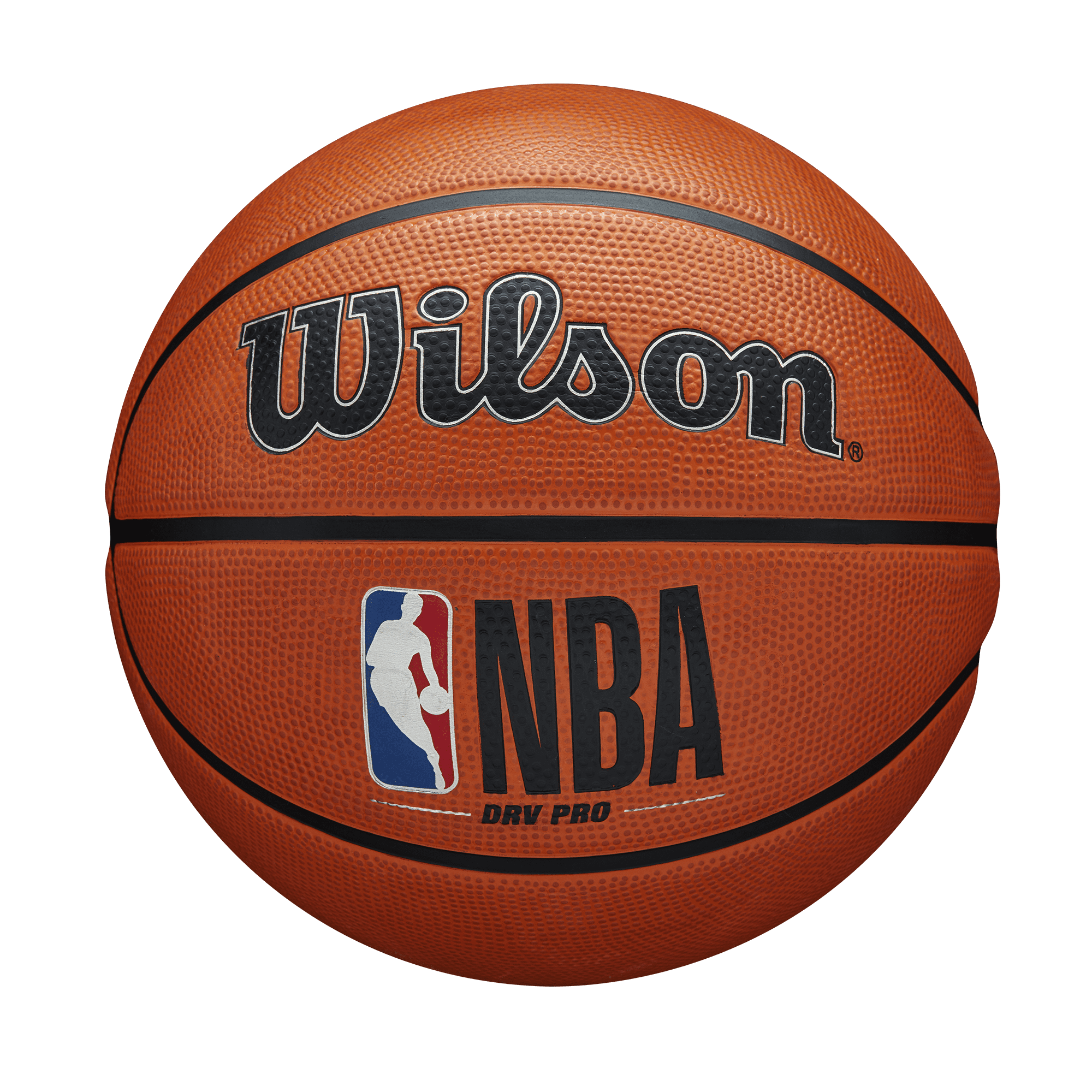 Wilson NBA DRV Pro Outdoor Outdoor Basketball, Brown, 29.5 in.