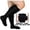 B-One Size, variant on TEPgvh Compression Socks Wide Calf Support Stockings Plus Size Knee High Wear Men Women Circulation Socks Fitness Sports Equipment A-One Size