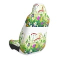 thumbnail image 4 of Lsque Plants and Insects Pattern Car Seat Covers for Front Seats , Waterproof Seat Covers for Cars, Sporty Front Seat Covers,Car Seat Cover Protector Front Seats, 4 of 5