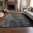 thumbnail image 6 of Addison Rugs Mayfield Washable Transitional Organic Gray Rectangle Rug, 5' x 7'6", 6 of 6