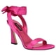 thumbnail image 1 of Sandalia de Tacón Nine West Kelsie para Mujer Rosa Satín 7.5 US / 38 EU, 1 of 6