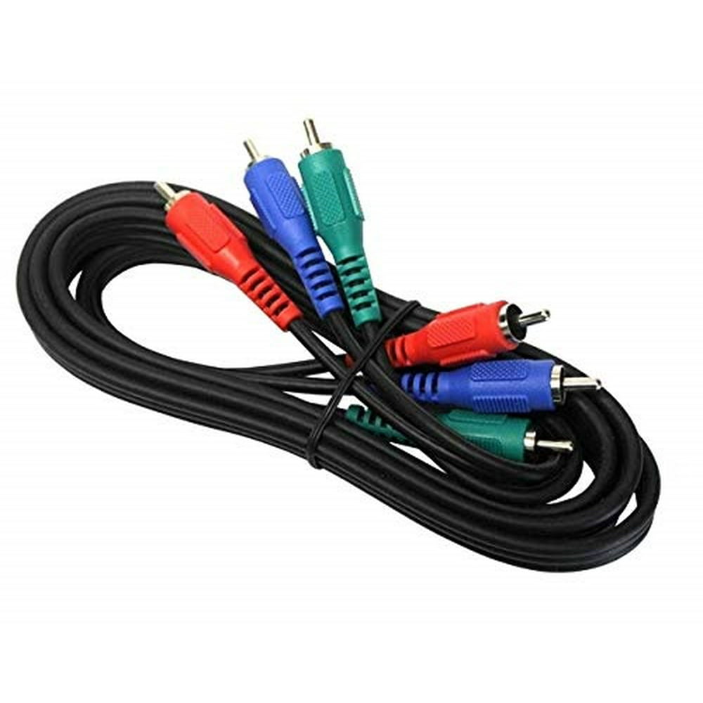 rocketbus component red blue green rca plug connector video cord cable