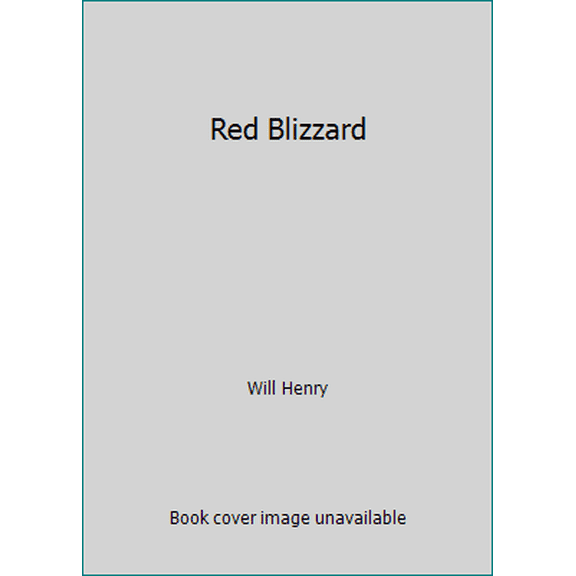 Pre-Owned Red Blizzard (Paperback) 0553145428 9780553145427