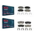 thumbnail image 1 of CMX Front Rear Ceramic Brake Pads Kit for Car 2007-2009 Hyundai Santa Fe KCX-100036, 1 of 9