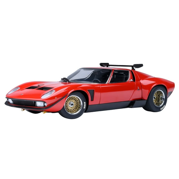 Lamborghini Miura SVR Jota Red 1/18 Model Car by Autoart