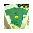 thumbnail image 2 of Playera Blusa De LimonesDolce Far Niente – Disfruta el Placer de No Hacer Nada con Estilo Color Verde Talla Extra Grande Marca Emil SaEs, 2 of 4