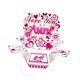 thumbnail image 4 of Tarjeta de regalo para el hogar, tarjeta de felicitación decorativa 3D universal con forma de corazón y flores para reuniones familiares, Tía, 4 of 8