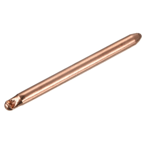 Uxcell Round Copper Pipe Heatsink Tube 4mm Dia 50mm Long with Thermal Fluid Inside