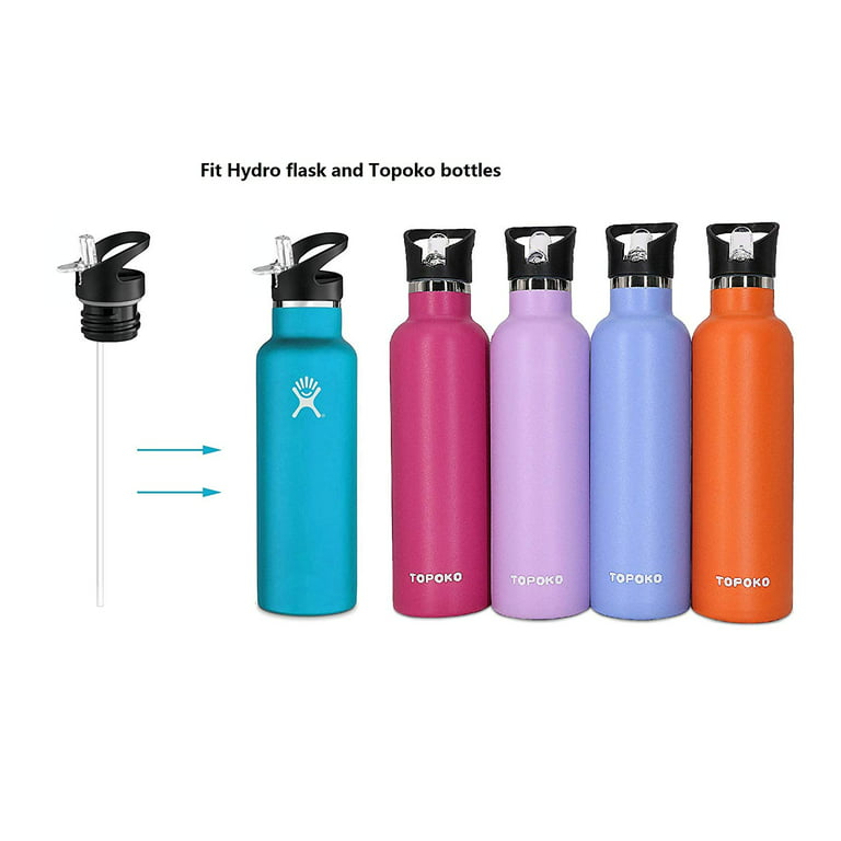 Replacement Water Bottle Lid & Straws 