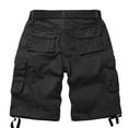 Women's Casual Fitted Twill Bermuda Cargo Shorts with MultiPockets