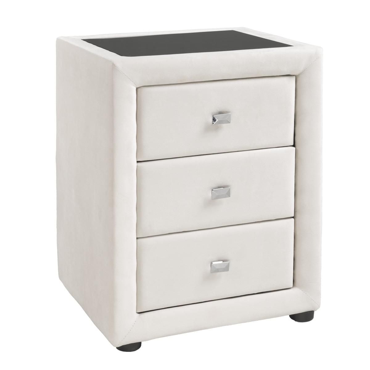 Adam 3-Drawer Night Stand