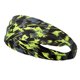 thumbnail image 1 of Banda para el cabello de yoga con estampado verde de fibra de poliuretano, diadema de secado rápido para deportes al aire libre, diadema para correr y andar en bicicleta, color verde, 1 of 10