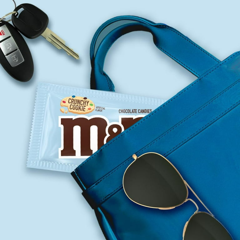 Paquet de test barres de chocolat M&M's Peanuts, Crispy, Cookie